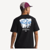 Футболка TNF S/S Places We Love Tee (Мужской; S; Black-White)